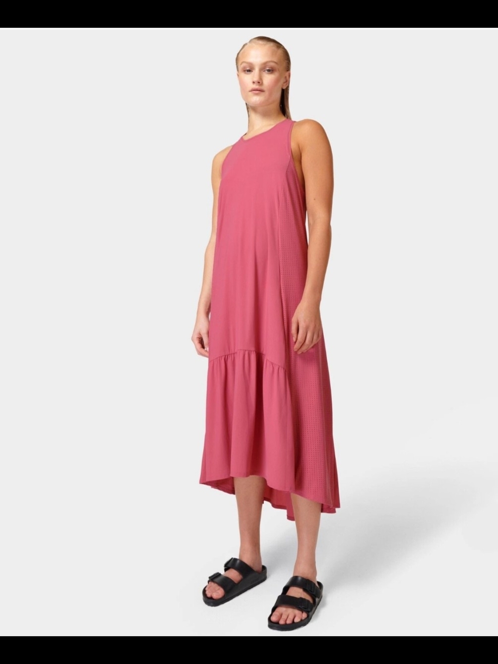 Sweaty Betty explorer Ace Midi Dress Pink Medium